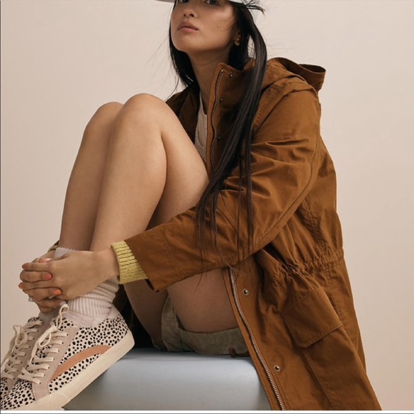 Madewell Sidewalk Lowtop Sneaker Painted Calf Hair - Picture 4 of 11